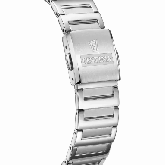 Elegant Festina Women's Stainless Steel Watch with Silver Dial F20679/1