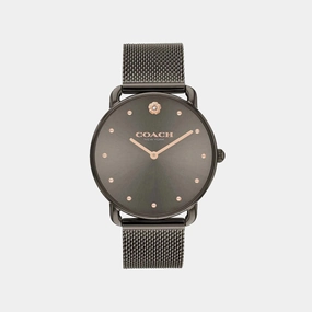 Elliot Women Quartz Brown Dial Analog Mesh Watch 14504210