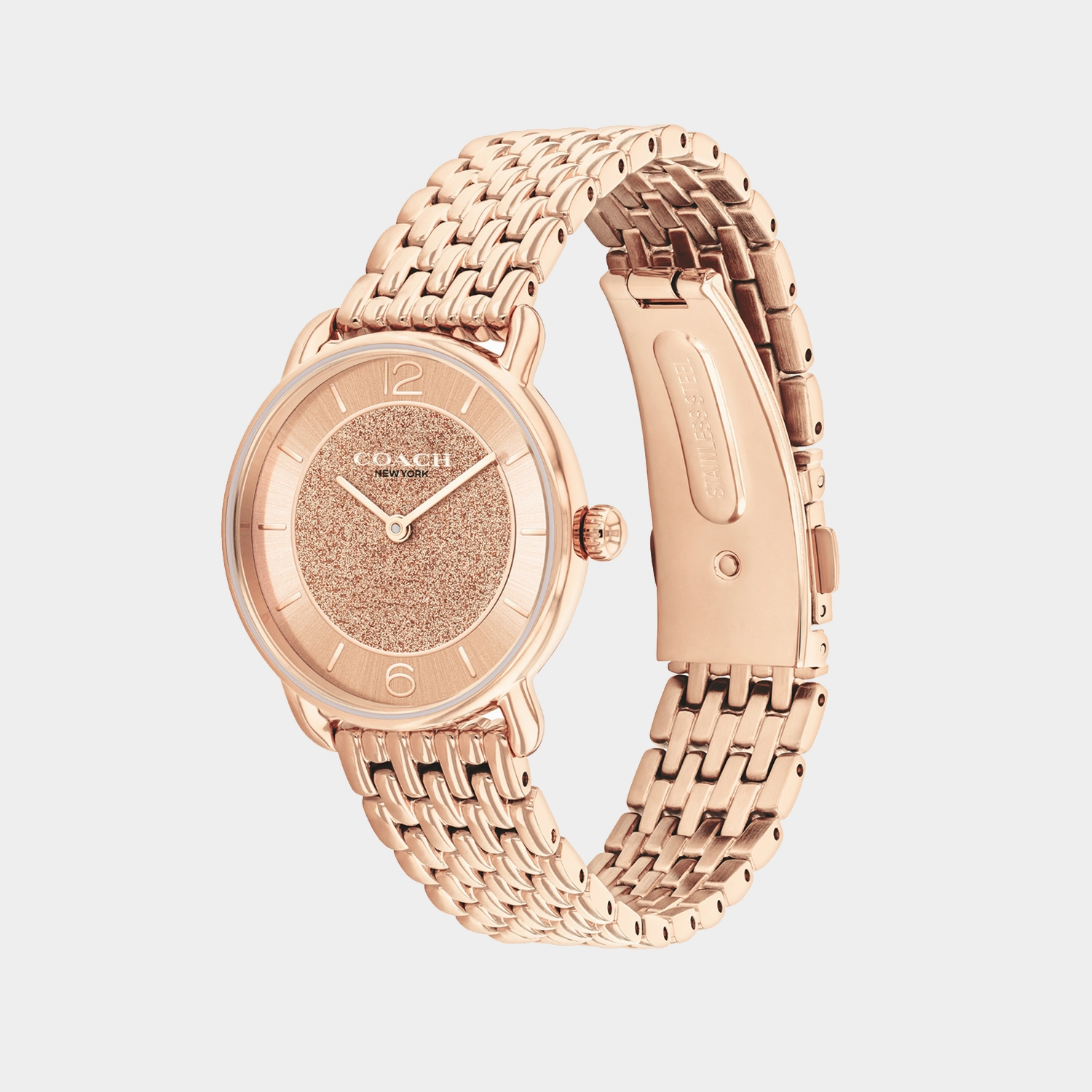 Elliot Women Quartz Rose Gold Dial Bracelet Watch 14504371