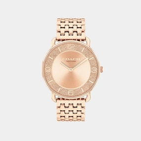 Elliot Women Quartz Rose Gold Dial Stainless Steel Watch 14504375