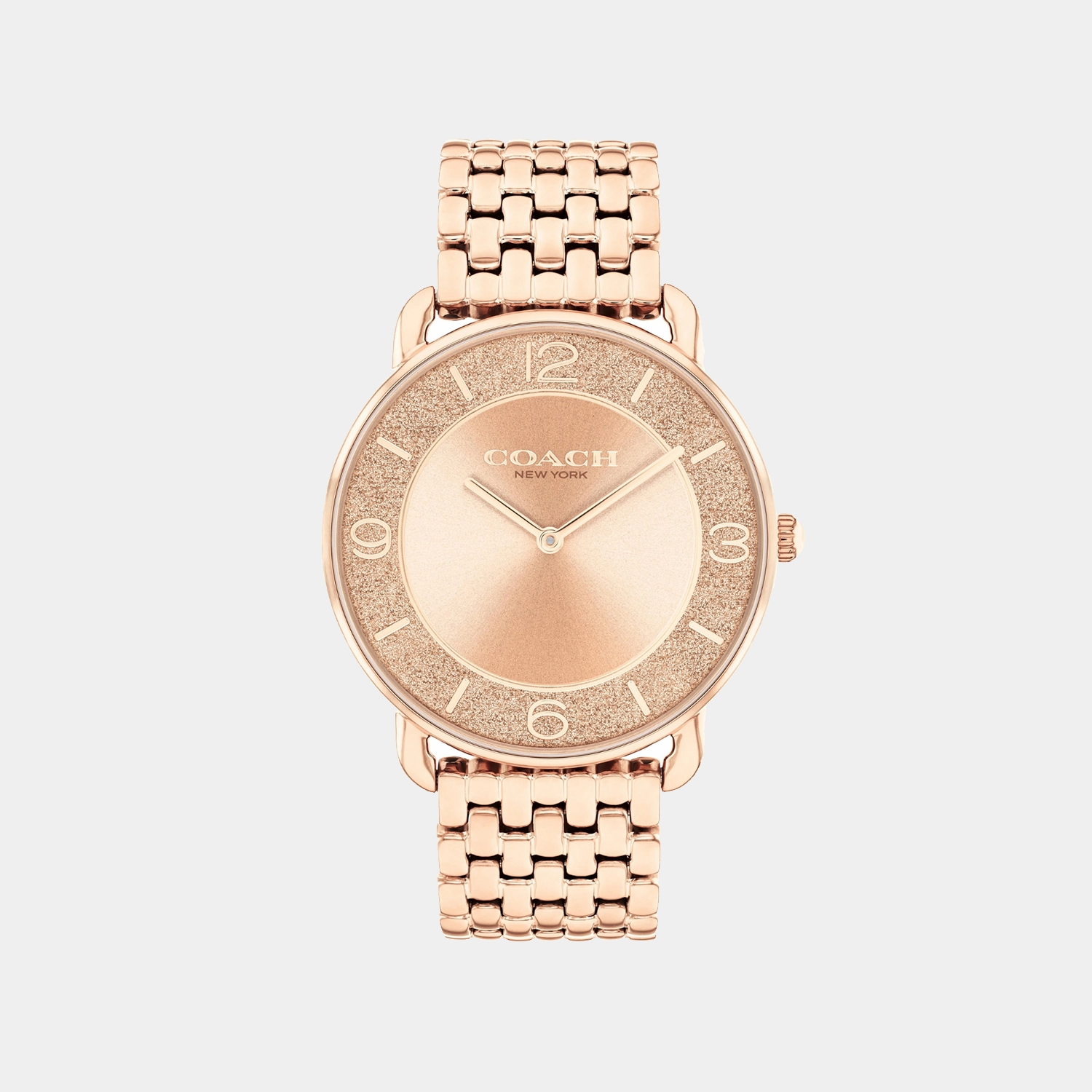 Elliot Women Quartz Rose Gold Dial Stainless Steel Watch 14504375