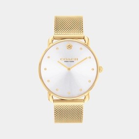 Elliot Women Quartz Silver Dial Analog Stainless Steel Watch 14504208