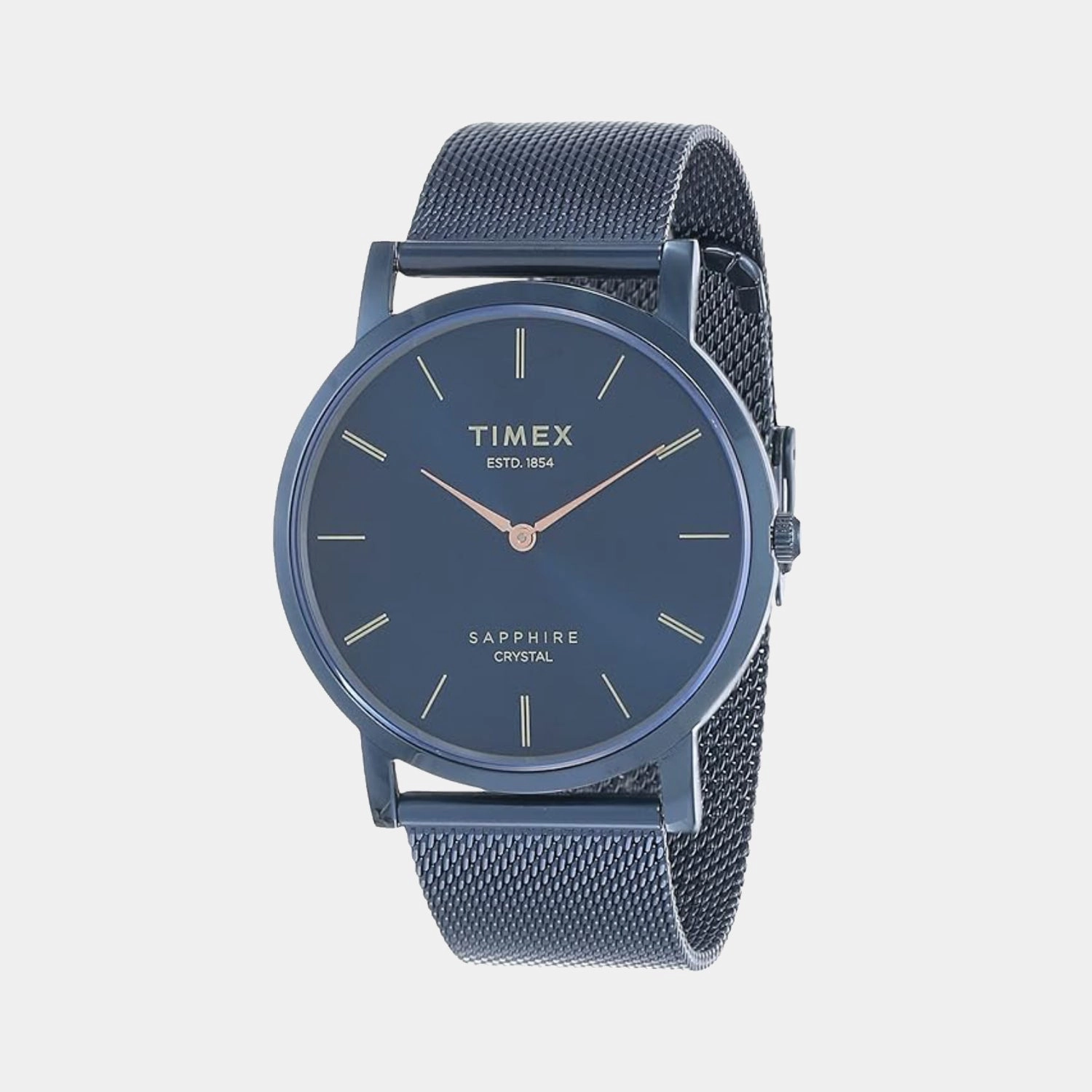 Empera Men Quartz Blue Dial Analog Mesh Watch TWEG17414