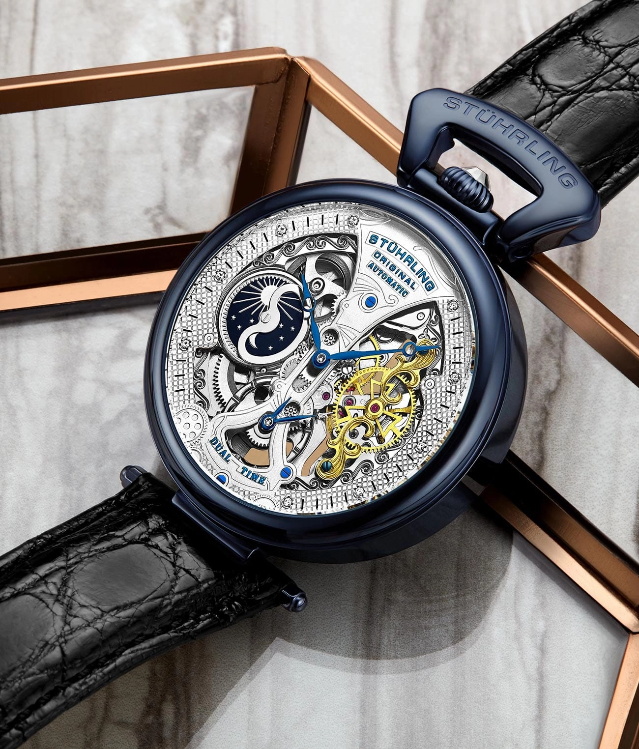 Emperors Grand DT 3920 Automatic 46mm Skeleton