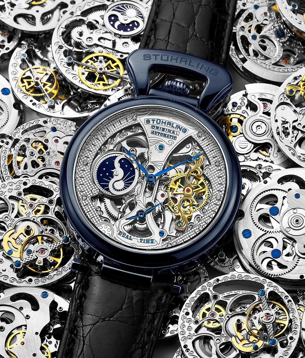 Emperors Grand DT 3920 Automatic 46mm Skeleton
