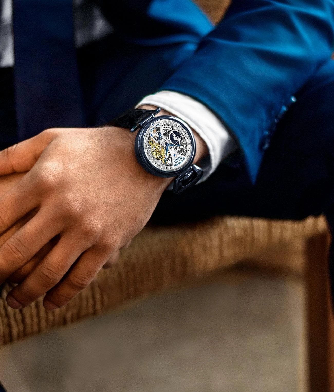Emperors Grand DT 3920 Automatic 46mm Skeleton