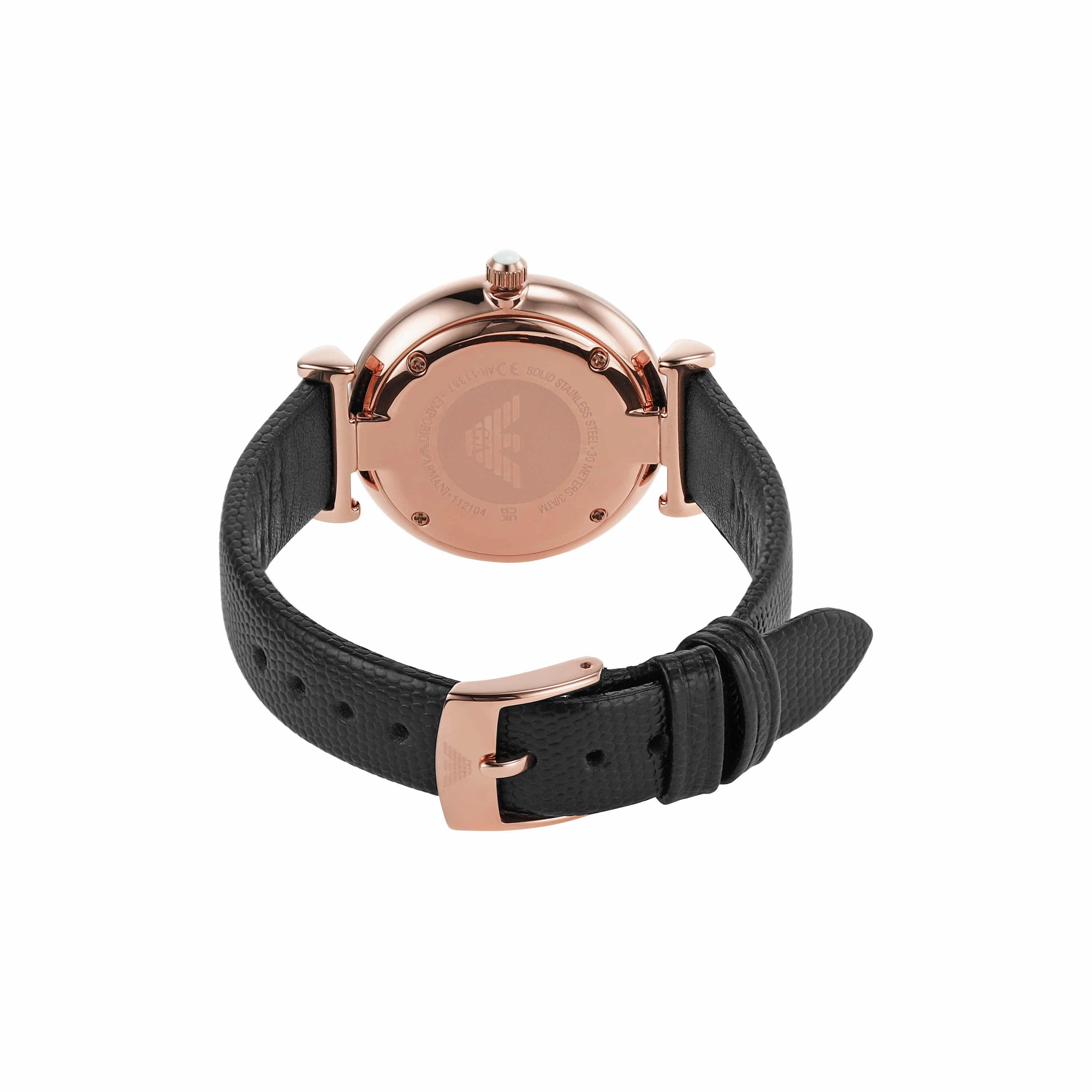 Emporio Armani Black Analogue Watch AR11387
