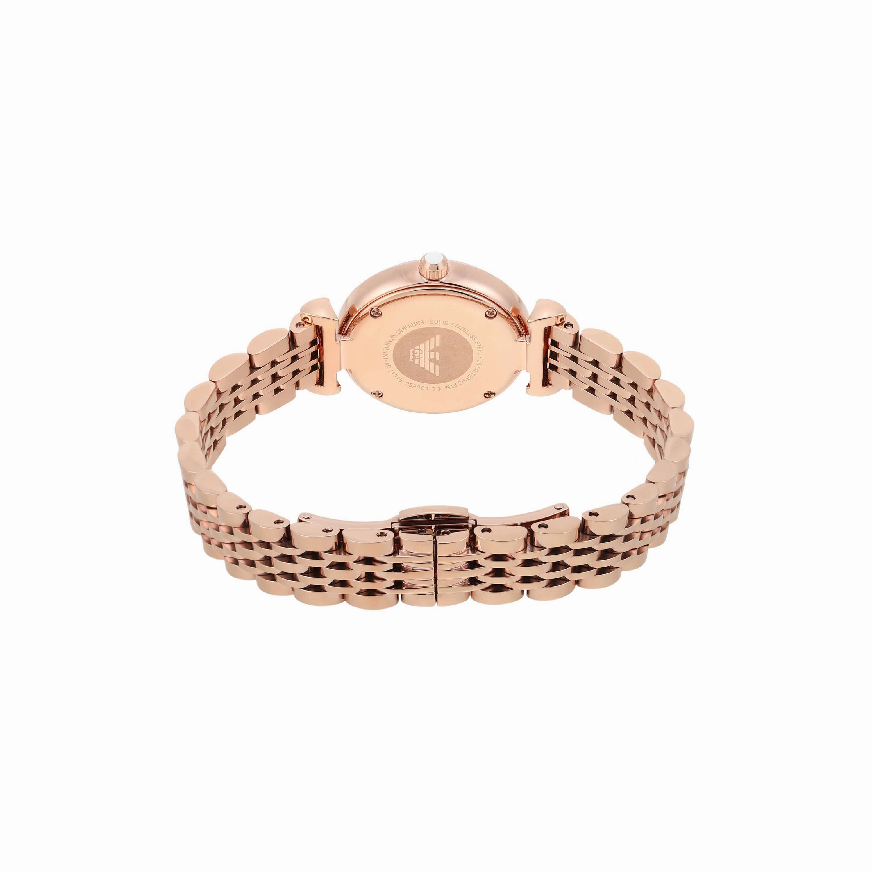 Emporio Armani Rose Gold-Tone Analogue Watch AR11316