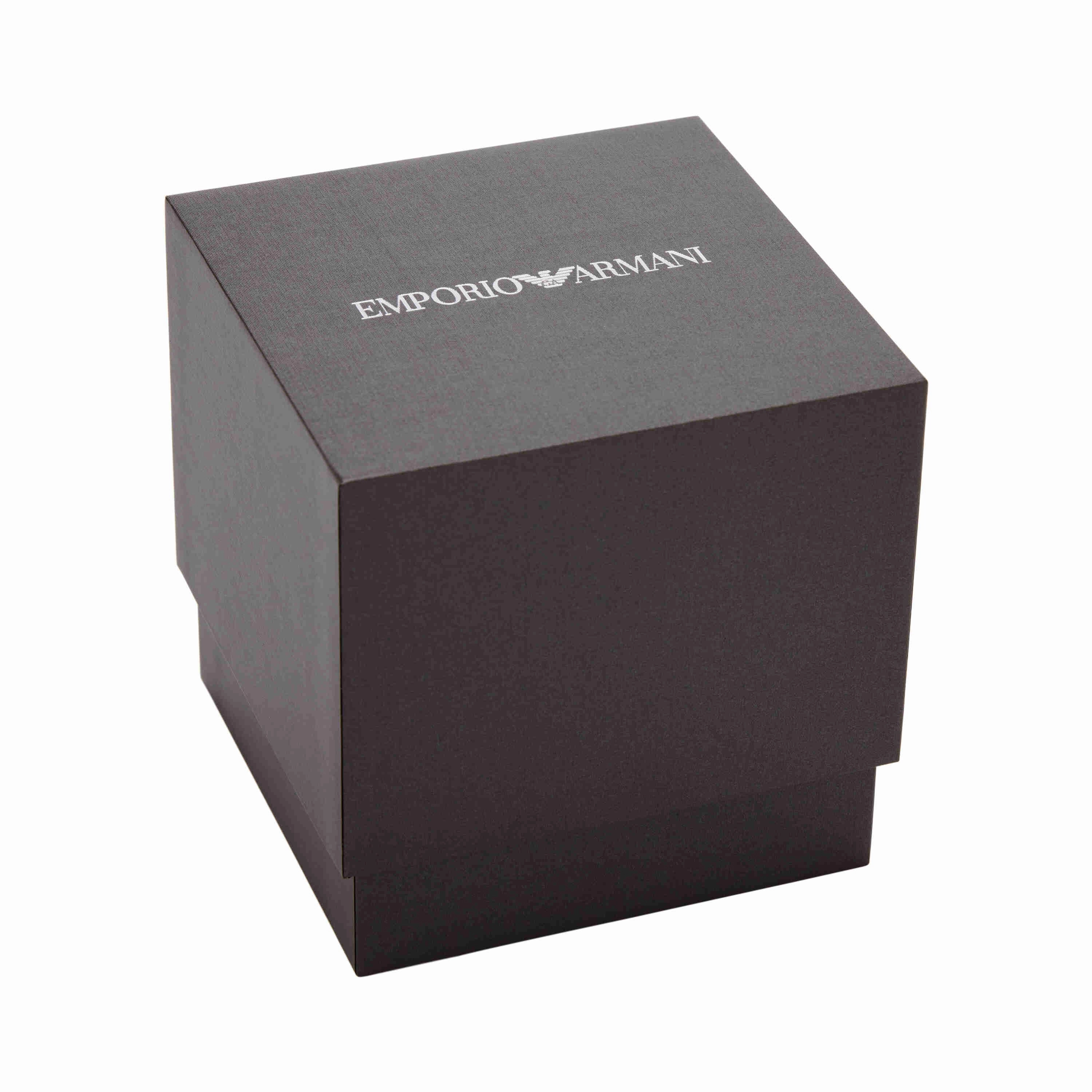Emporio Armani Silver Tone Analogue Watch AR11585