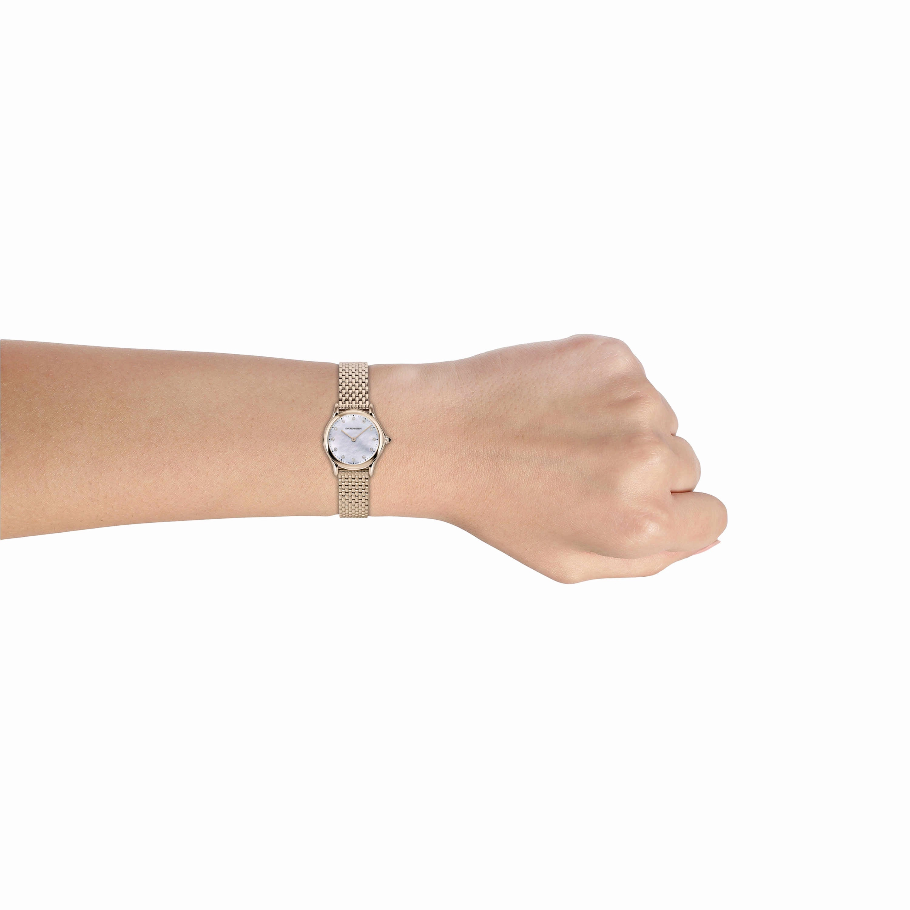 Emporio Armani Swiss Gold-Tone Analogue Watch ARS7509