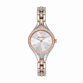Emporio Armani Two Tone Analogue Watch AR11551