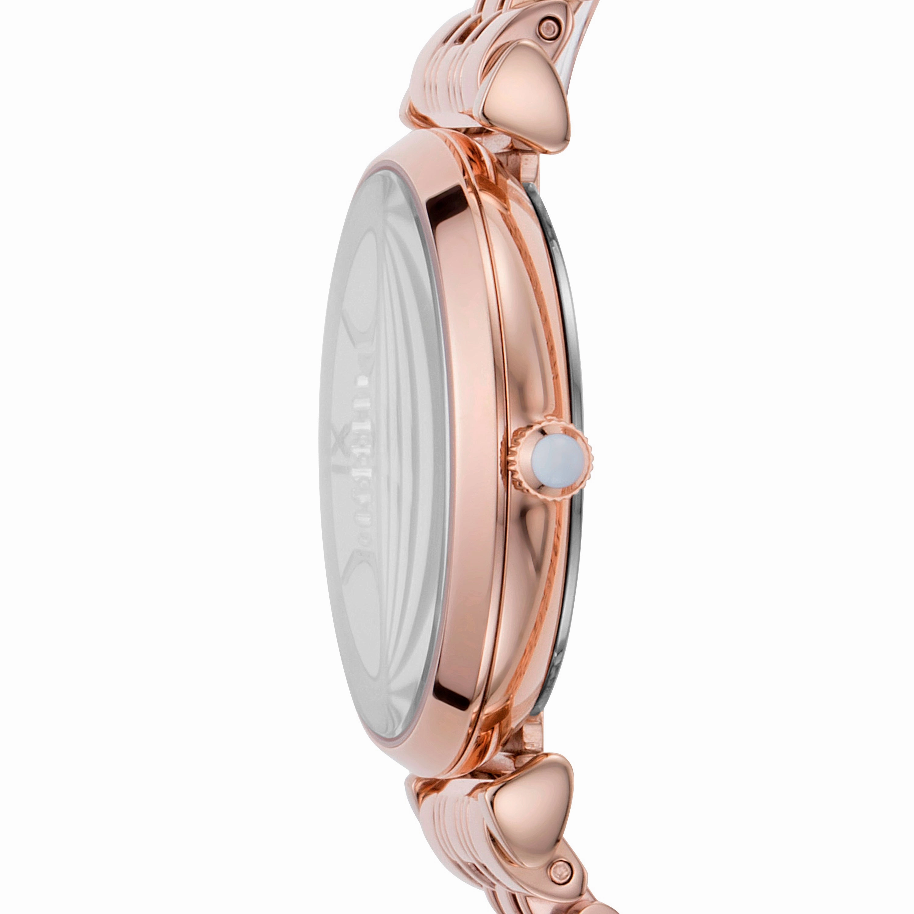 Emporio Armani Women's Rose Gold Stainless Steel Watch AR11244