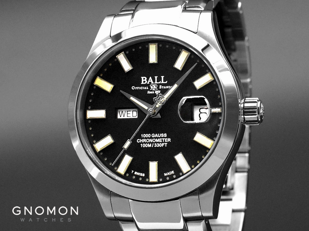 Engineer III Marvelight Chronometer Day-Date Black - Ltd Ed 1000pcs Ref. NM9036C-S1C-BKR