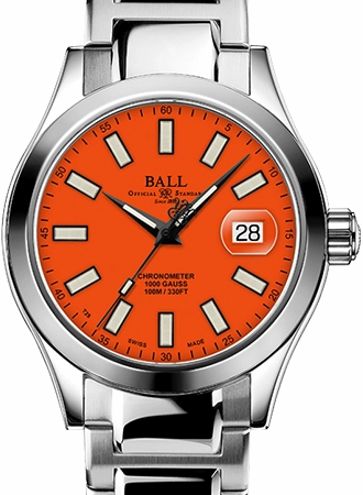 Engineer III Marvelight Chronometer Orange Ref. NM9026C-S39CJ-OR - 904L Steel