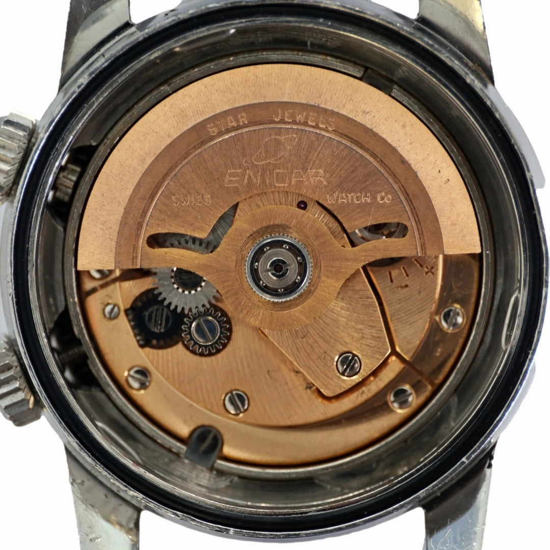 Enicar Sherpa Super-Divette 144-35-01 'Tropical Champagne dial'
