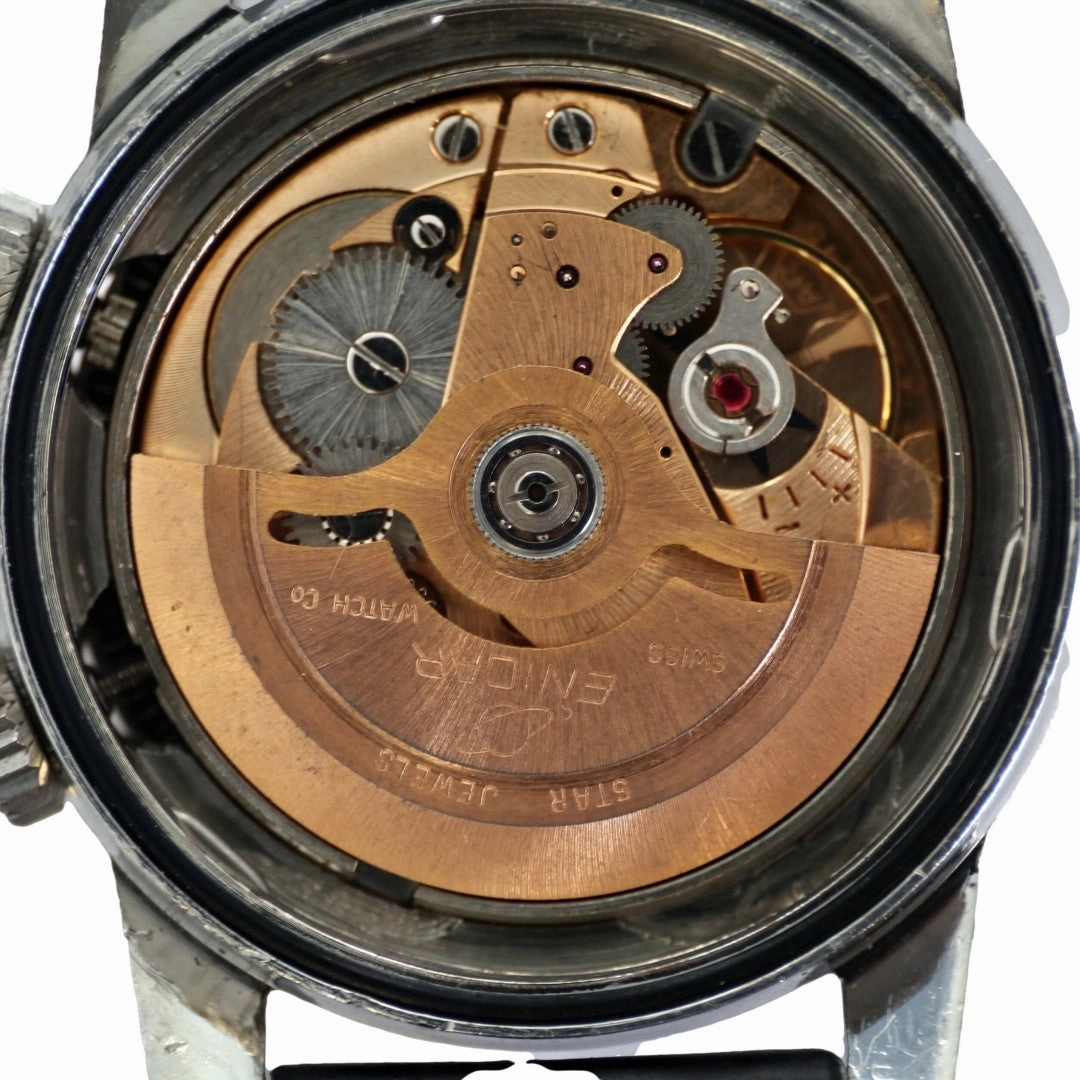 Enicar Sherpa Super-Divette 144-35-01 'Tropical Champagne dial'
