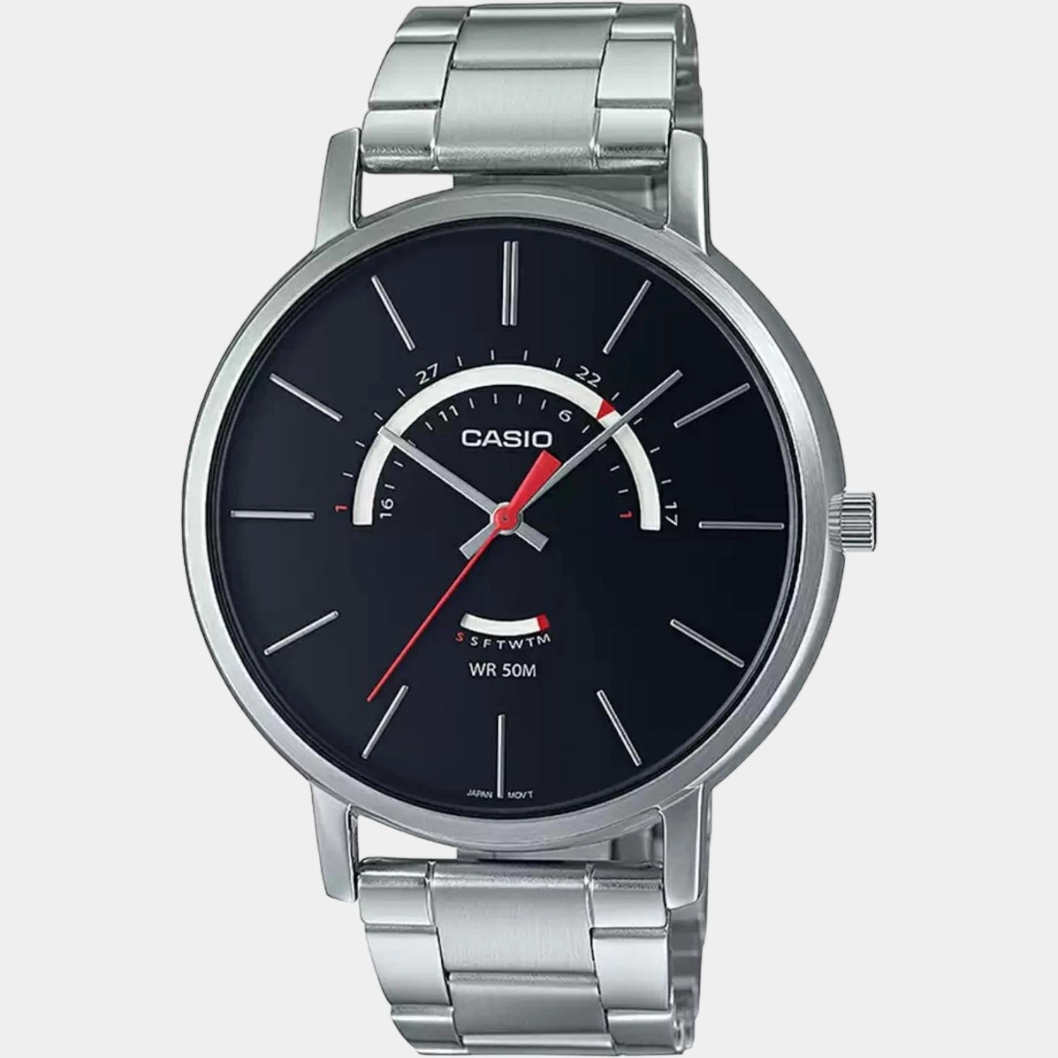 Enticer Men's Analog Stainless Steel Watch A1877 - MTP-B105D-1AVDF