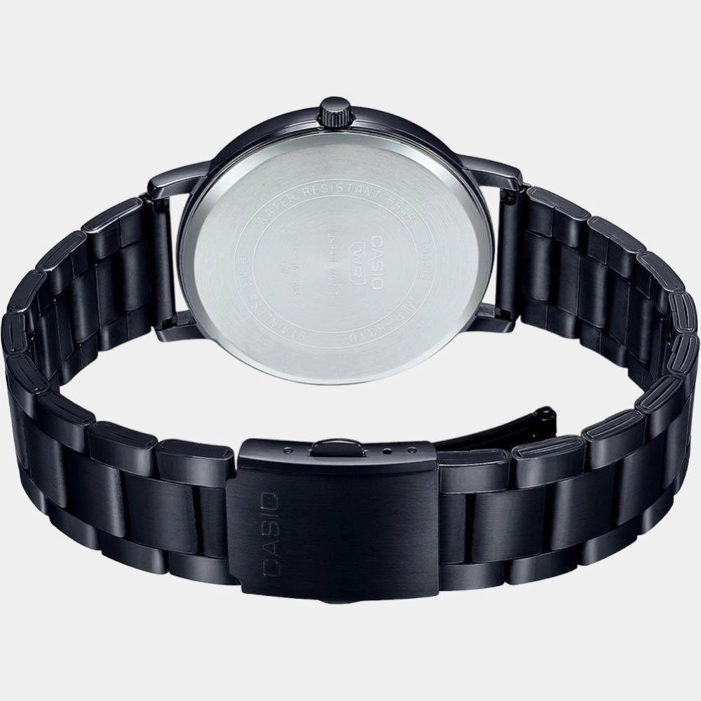 Enticer Men's Analog Stainless Steel Watch A2052 - MTP-B125B-8AVDF