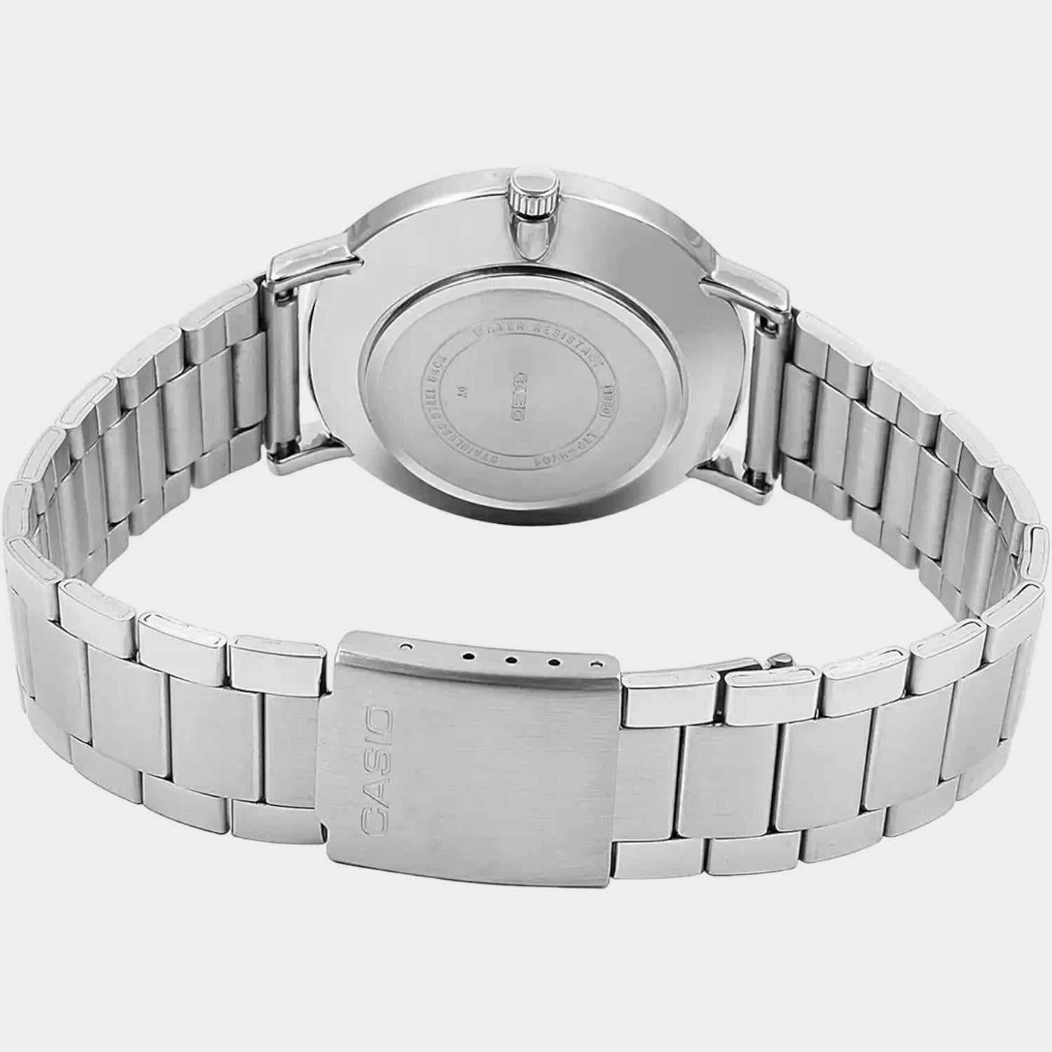 Enticer Women's Analog Stainless Steel Watch A1622 - LTP-VT01D-1BUDF