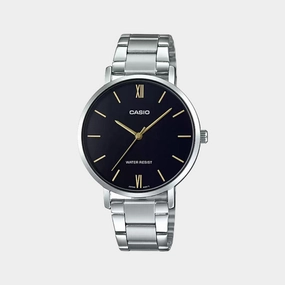 Enticer Women's Analog Stainless Steel Watch A1622 - LTP-VT01D-1BUDF