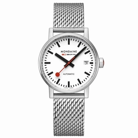 Evo2, Automatic, Polished Steel, 35 mm, Stainless Steel
