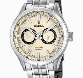 Festina - Orologio Uomo "Elegance Champ" (multifunzione, cod. F16780_2)
