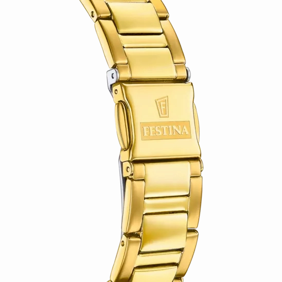 Festina Black Dial Stainless Steel Strap Women's Watch F20609/3