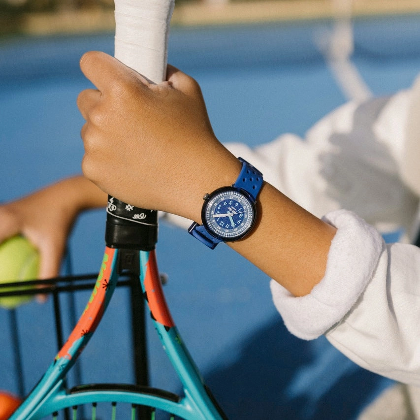 Flik Flak Fizz in Blue Bubbly Hours Kids Watch FCNP002