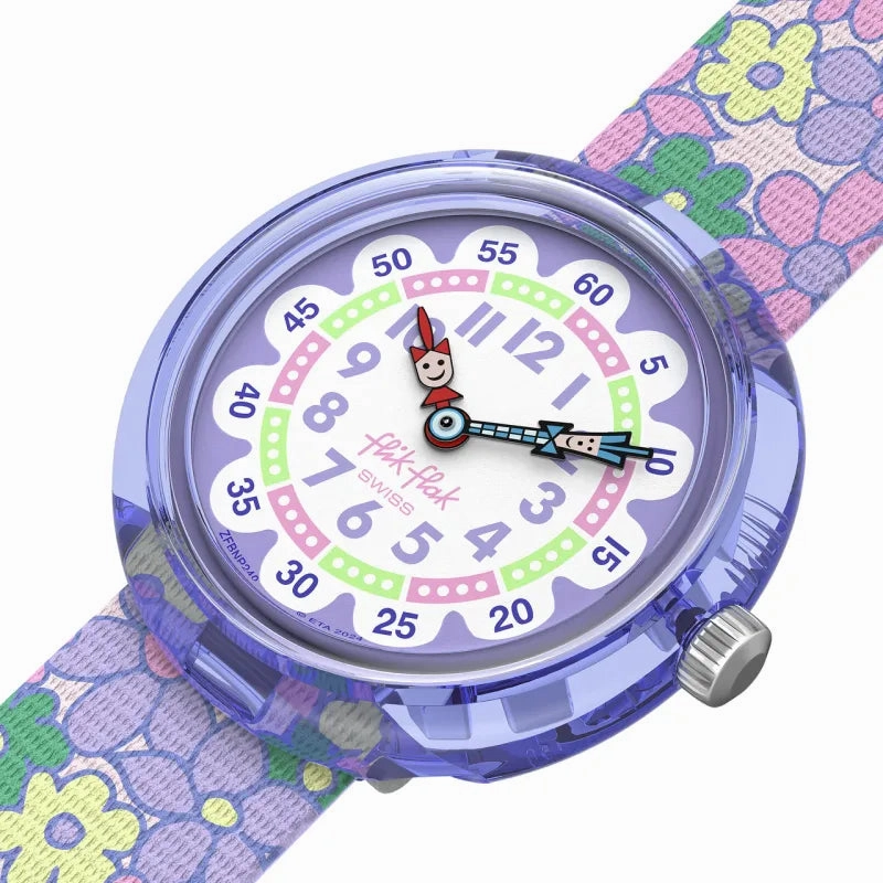 Flik Flak Flower Fields Kids Watch FBNP240