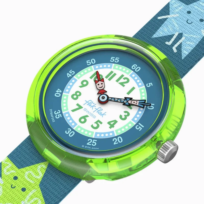 Flik Flak Starry Glow Friends Kids Watch FBNP242