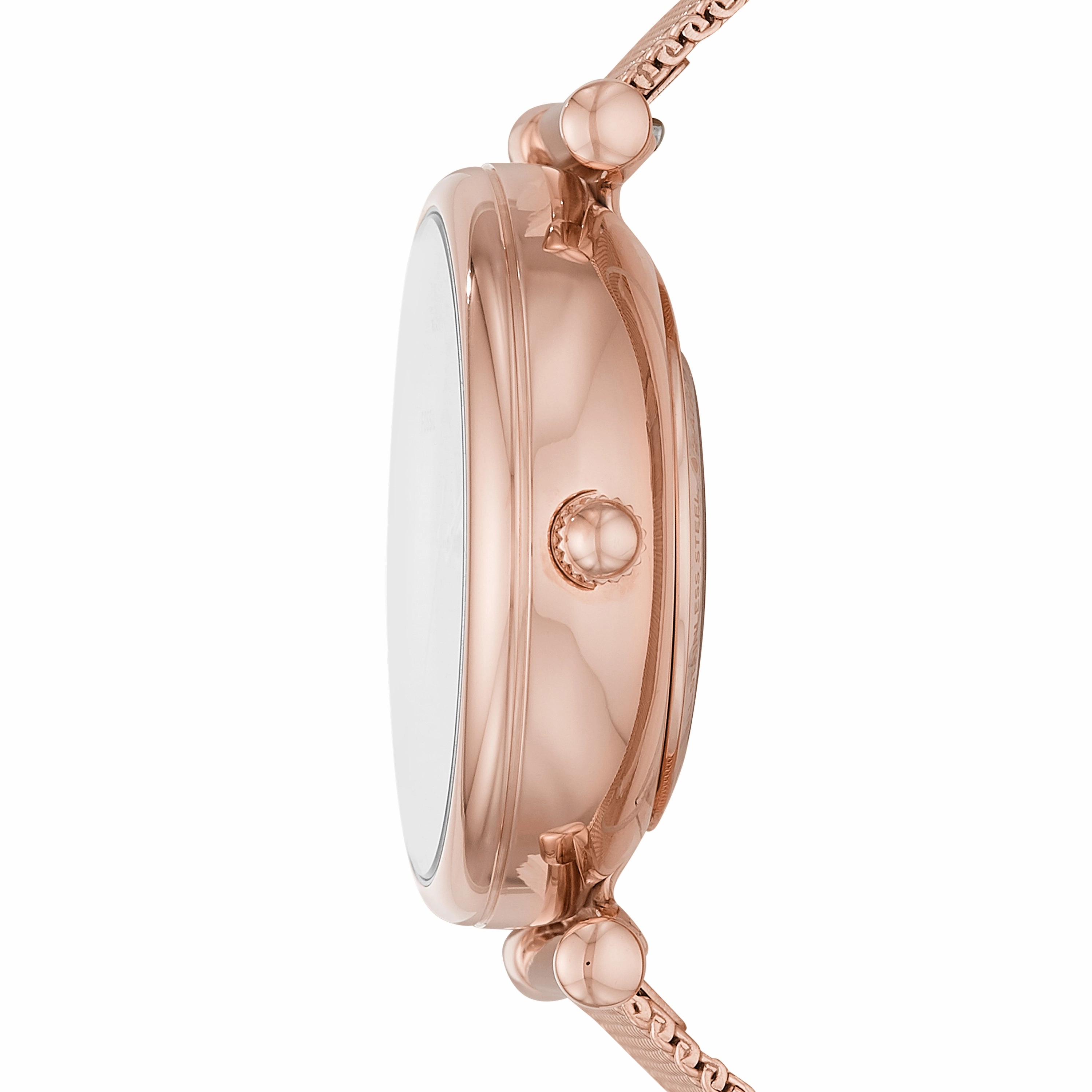 Fossil Carlie Rose Gold-Tone Stainless Steel Automatic Watch ME3175