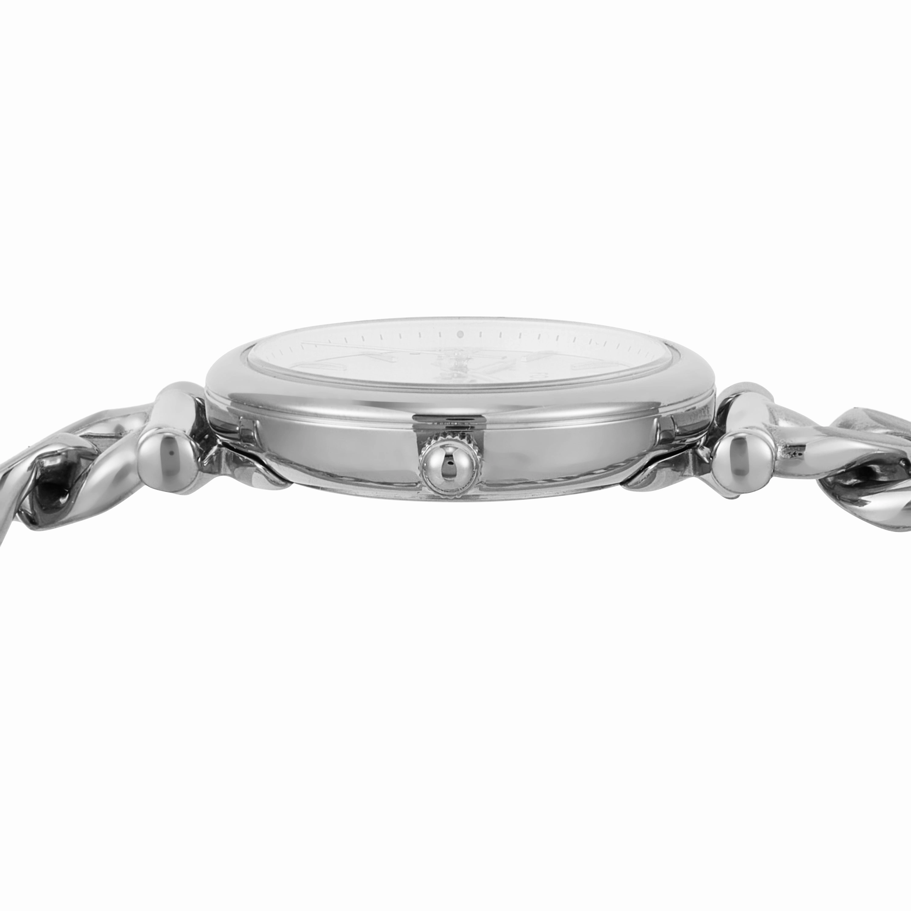 Fossil Carlie Silver Stainless Steel Women's Watch ES5331