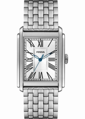 FOSSIL CARRWAY SILVER DIAL STAINLESS STEEL BRACELET FS6008