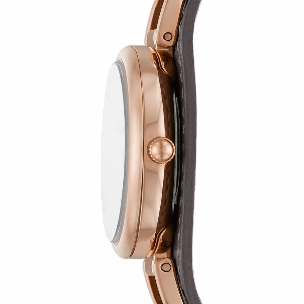 FOSSIL ES5212P LEATHER WOMEN WATCH