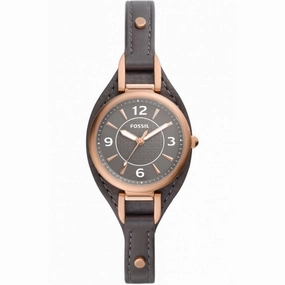 FOSSIL ES5212P LEATHER WOMEN WATCH