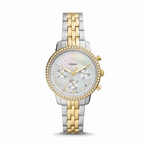FOSSIL ES5216P STAINLESS STEEL CHRONOGRAPH WOMEN WATCH