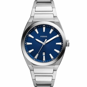 FOSSIL EVERETT FS5822P STAINLESS STEEL MEN'S WATCH
