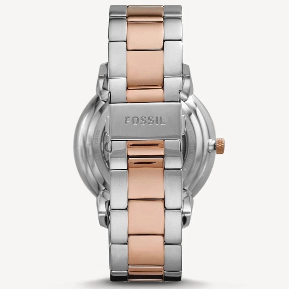 FOSSIL NEUTRAL ME3196 TWO-TONE STAINLESS STEEL MEN WATCH