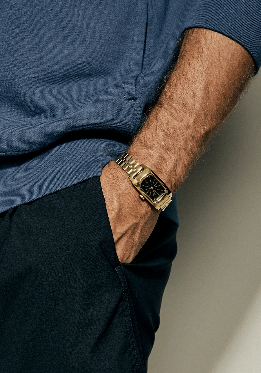 Frankie - Mid Century / Gold / Black