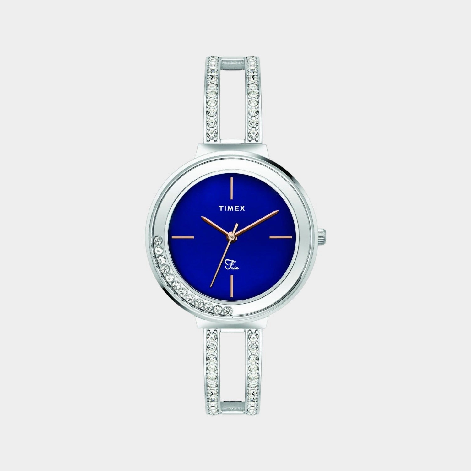 Fria Women Blue Analog Stainless Steel Watch TWEL13500