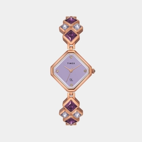 Fria Women's Mother Of Pearl Analog Stainless Steel Watch TWEL17201