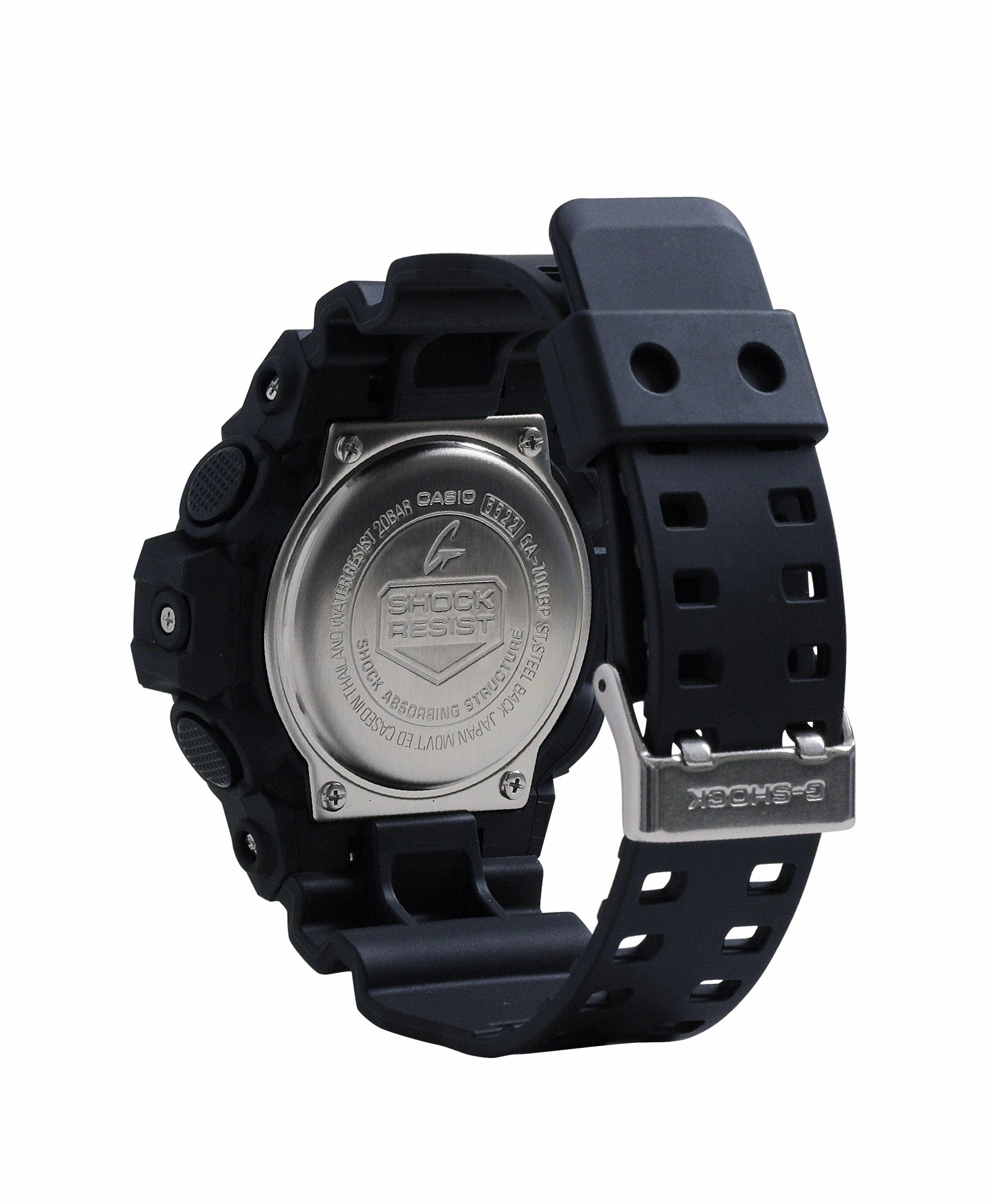 G-Shock Analog Digital Black Resin Band Watch GA700BP-1A