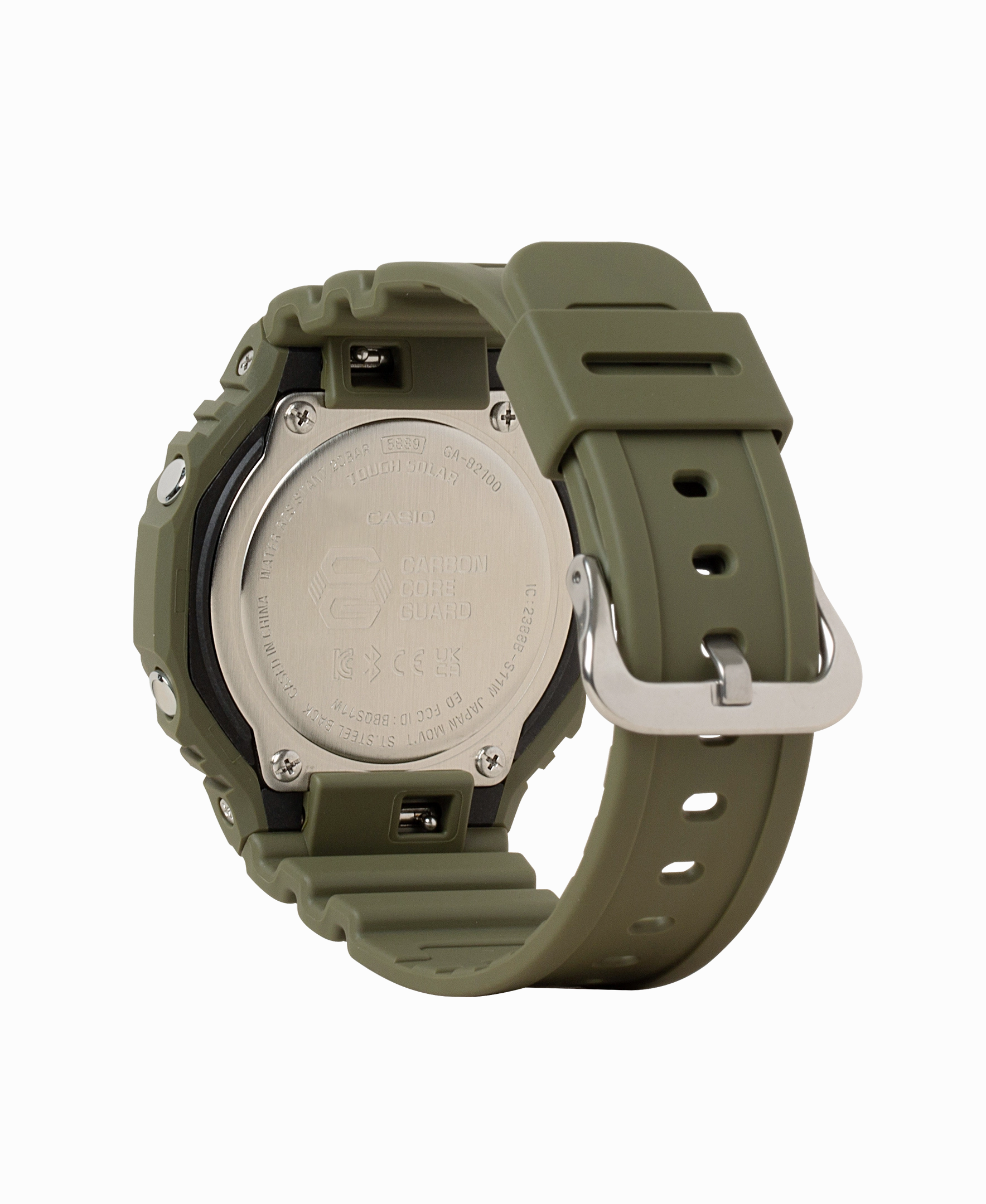 G-Shock Analog Digital DUO Green Resin Band Watch GAB2100FC-3A