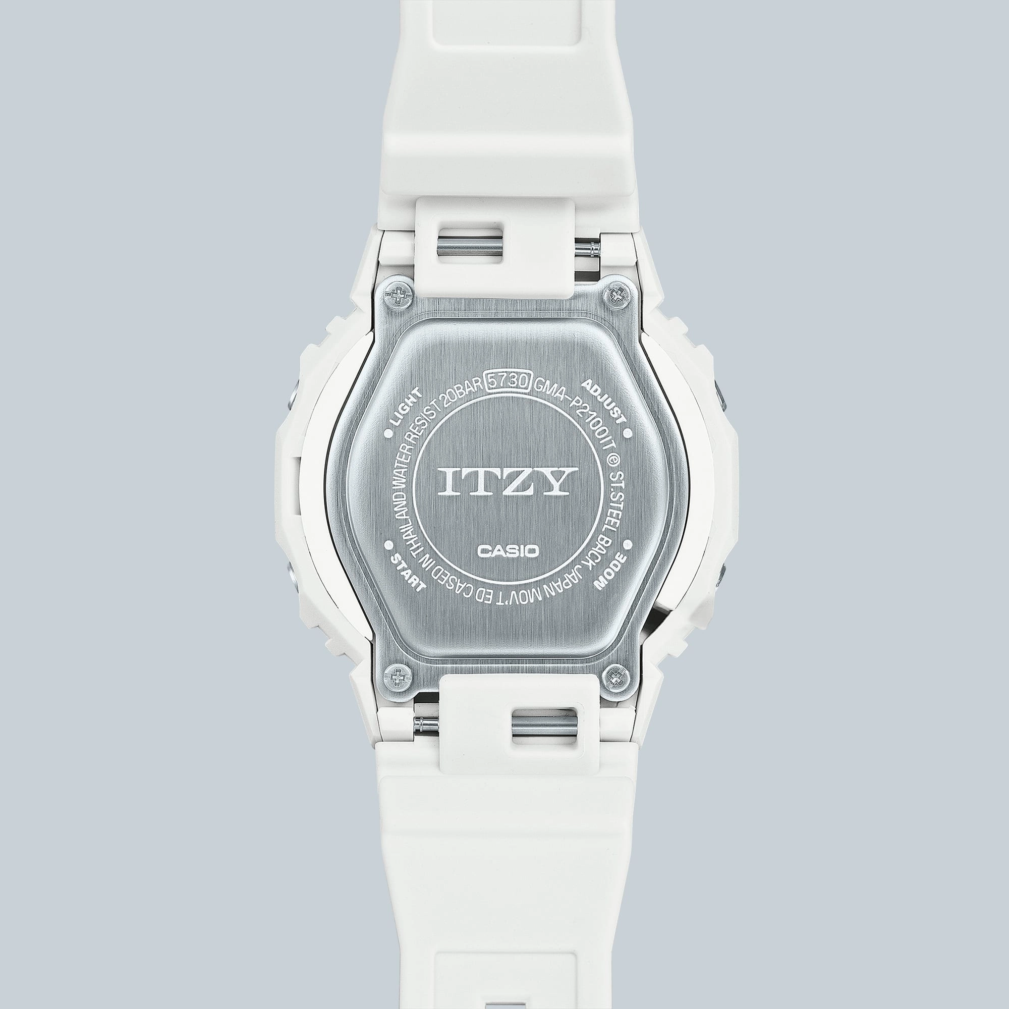 G-Shock Analog Digital Itzy Collaboration White Resin Band GMAP2100IT-7A