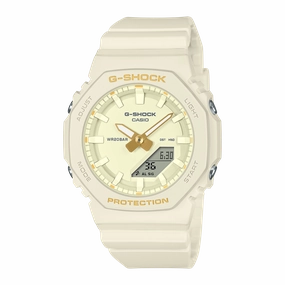 G-Shock Analog Digital White Resin Band White Dial Watch GMAP2100W-7A