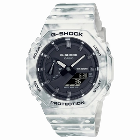 G-Shock  Digital Analog White Snow Band Watch GAE2100GC-7A