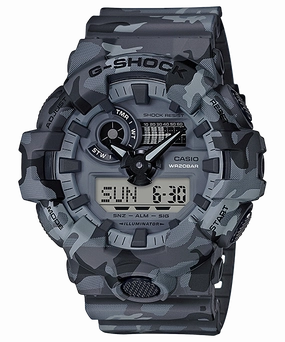 G-Shock Duo Camo Series Grey Watch GA700CM-8A
