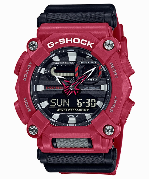 G-Shock DUO New Age Design Red Mens Watch GA900-4A