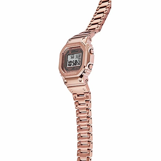 G-Shock DW5600 Series Rose Gold All-Metal Masterpiece GMWB5000GD-4D