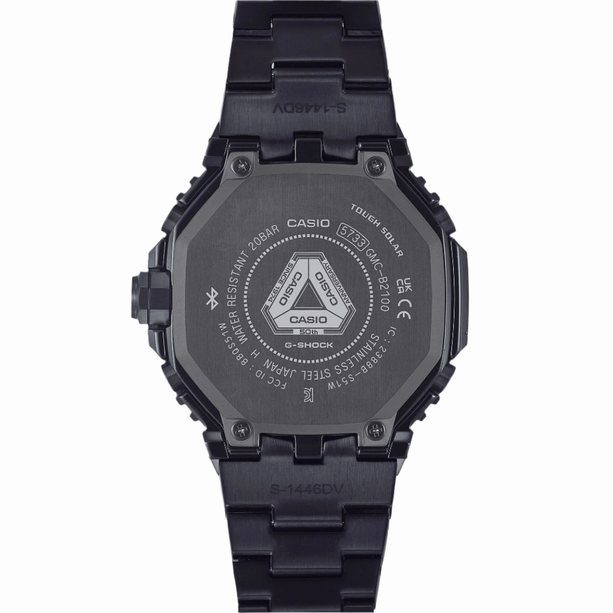 G-Shock Full Metal Black Dial Black Resin Band Watch GMCB2100ZE-1A